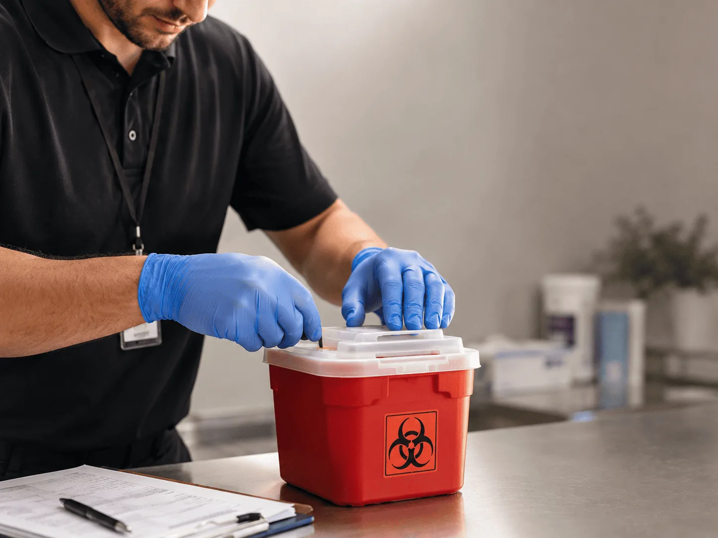 Why choose Sharps Waste Disposal in Wolflake, IN